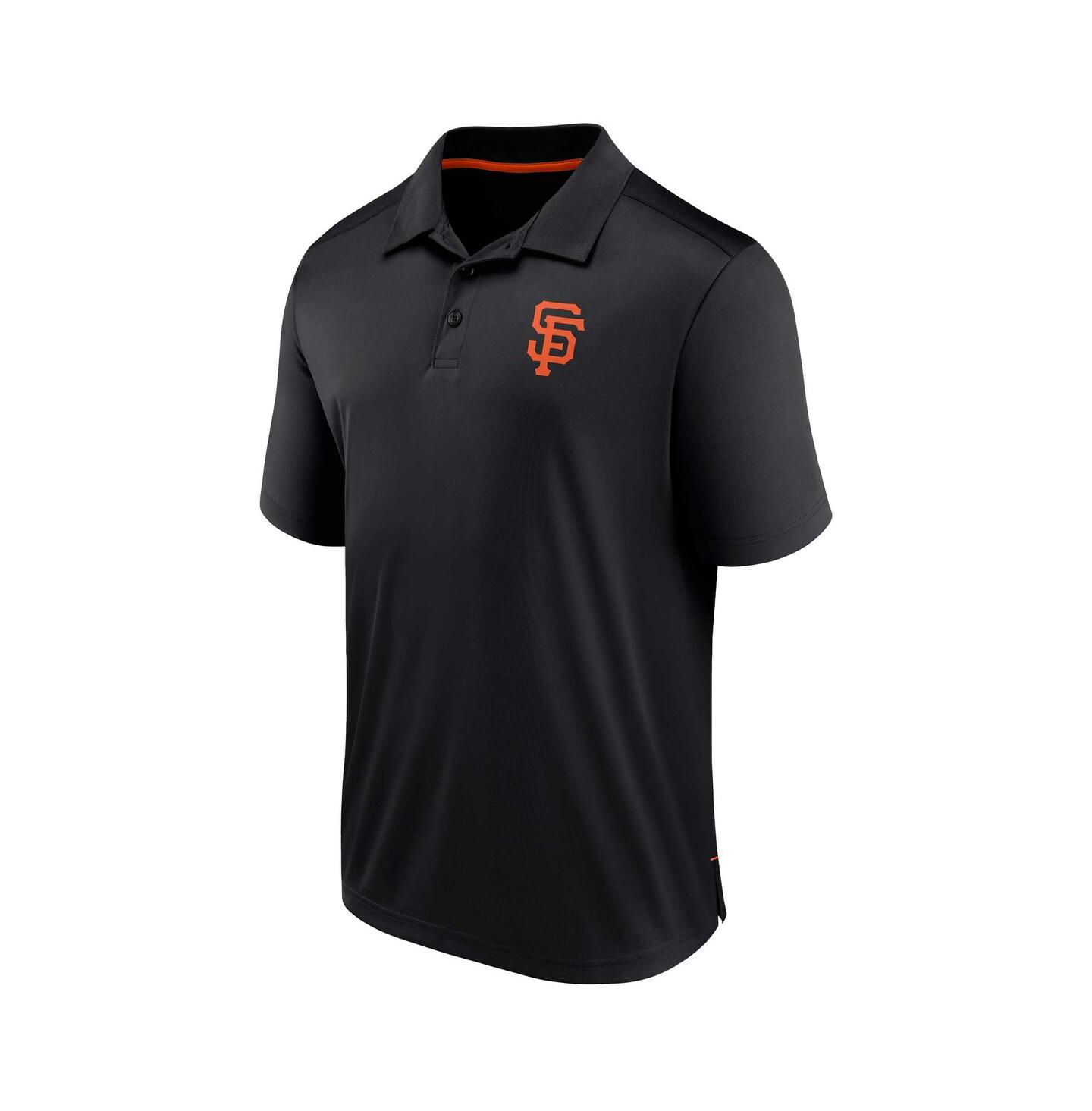 Мужское поло Fanatics Black San Francisco Giants Hands Down Polo Shirt — фото 3