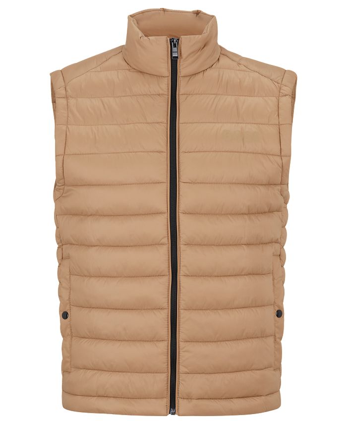 Hugo Boss Mens Packable Gilet With Tonal Logo Macys