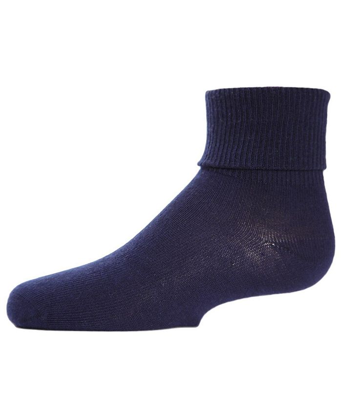 MeMoi Kids Unisex Triple Roll Cotton Blend Ankle Socks - Macy's