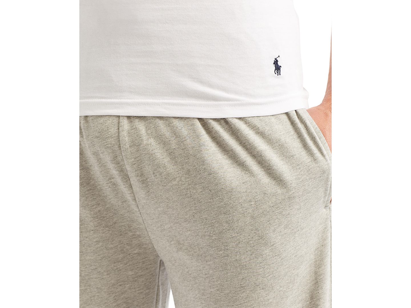 Мужские футболки Polo Ralph Lauren 5-Pack Slim Fit Classic Cotton V-Neck T-Shirts, цвет: Белый — фото 3