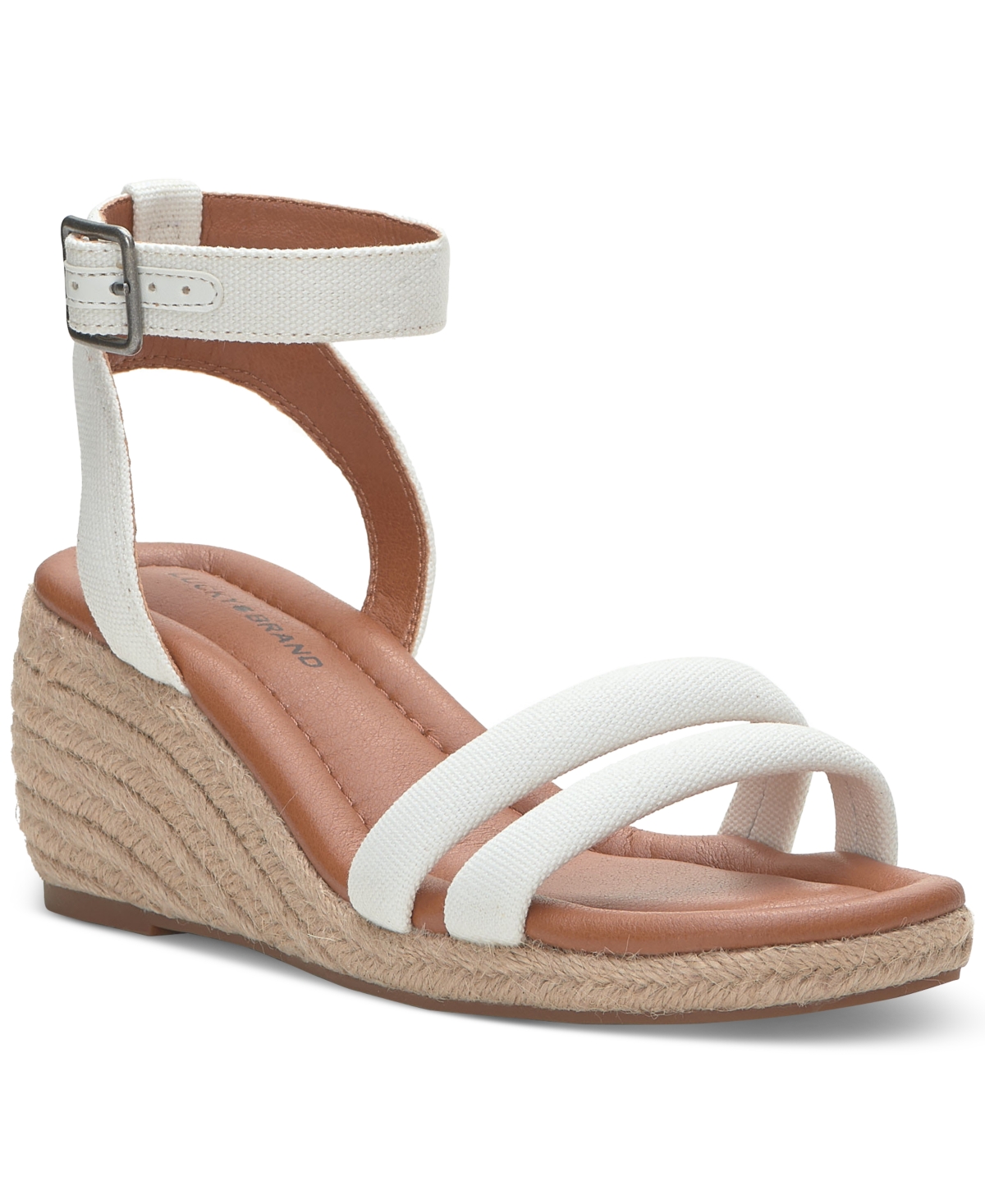 Lucky brand shoes wedge sandals hot sale