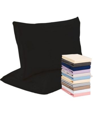 100% Premium Cotton Pillow Cases - Soft and Breatheable - Envelope Enclosure - King - Pink