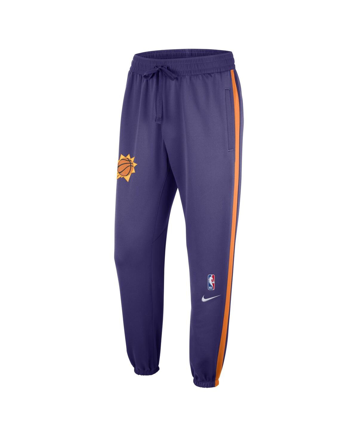 Shop Nike Men's  Purple Phoenix Suns Authentic Showtime Performance Pants