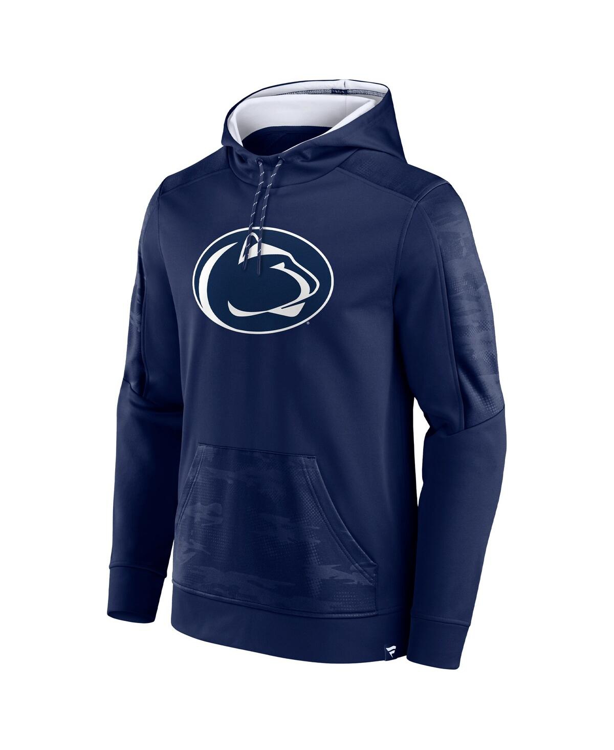 Men's FanaticsPenn State Nittany Lions On The Ball Pullover Hoodie - Navy