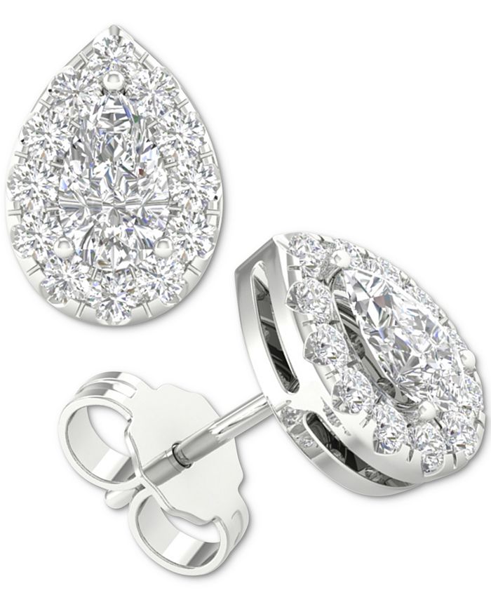 Macy's trumiracle diamond stud earrings deals