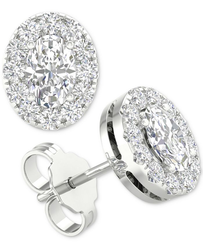 Macy's bonus buy diamond earrings top