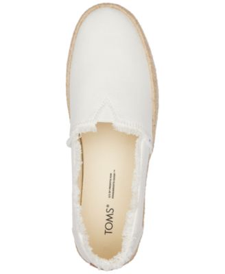 Women's Valencia Canvas Platform Espadrilles Flats