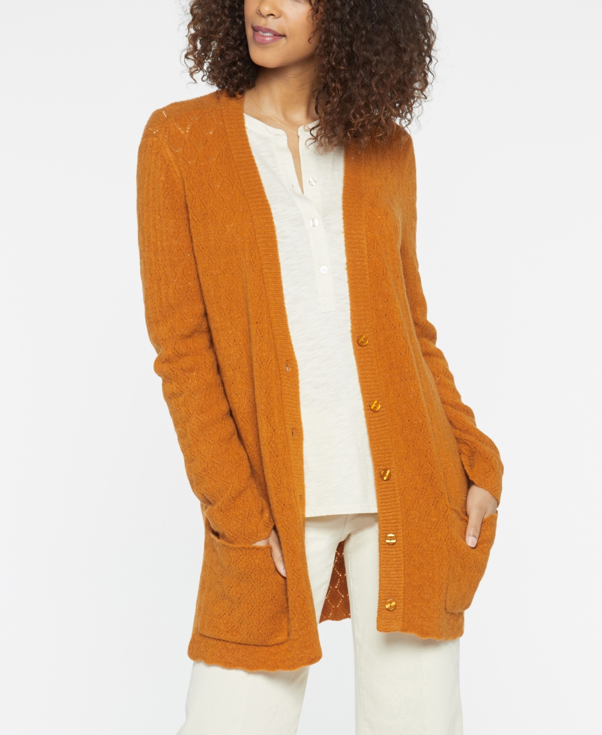 Lucky Brand Venice Open-Front Cardigan Sweater - Macy's