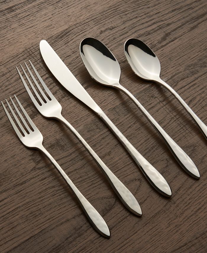 Cambridge Silversmiths Devyn Textured Mirror 20Piece 18/10 Stainless