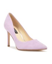 Macy's purple pumps hotsell