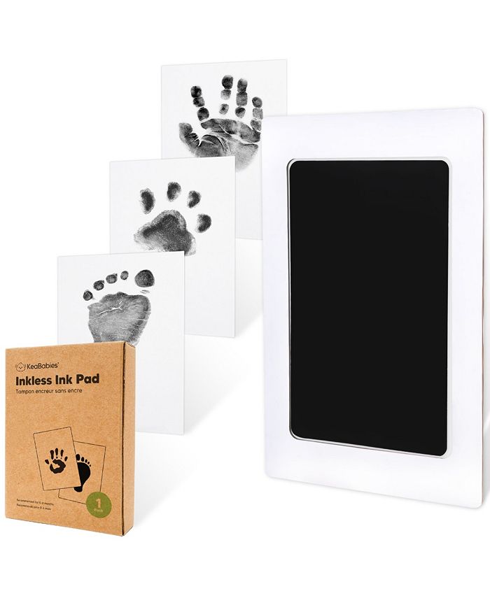  KeaBabies Inkless Baby Hand And Footprint Kit and 2