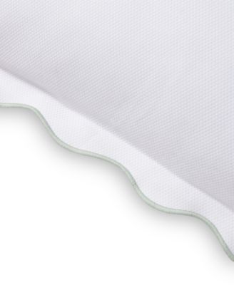 Piqu&eacute; Scallop Cotton Sham, Euro 