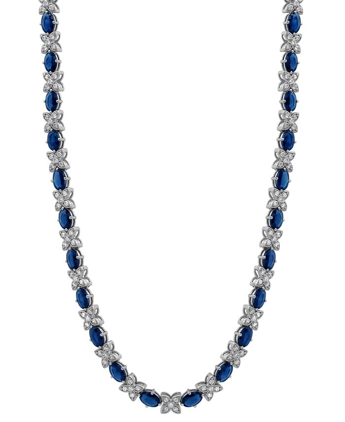 Macy's 2024 sapphire necklace