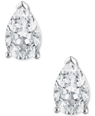 Certified Lab Grown Diamond Pear Stud Earrings (5 ct. t.w.) in 14k Gold