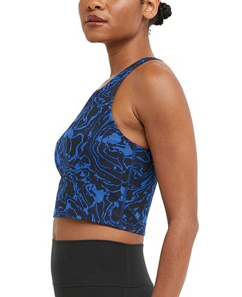 Champion - Women's Soft Touch Printed Racerback Cropped Top