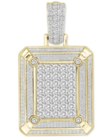 Men's Diamond Cluster Pendant (2 ct. t.w.) in 10k Gold - Gold