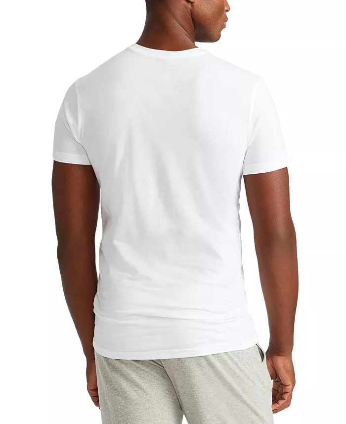Men's 3-Pack Slim Fit V-Neck Undershirts - thumbnail 6