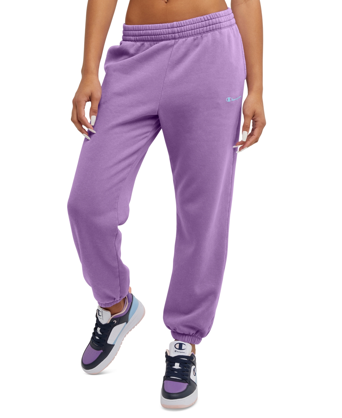 Champion hot sale lilac sweatpants