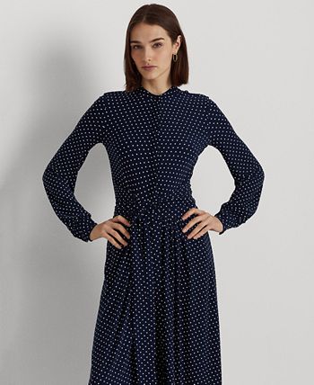 Ralph lauren polka dot shirt dress Clearance