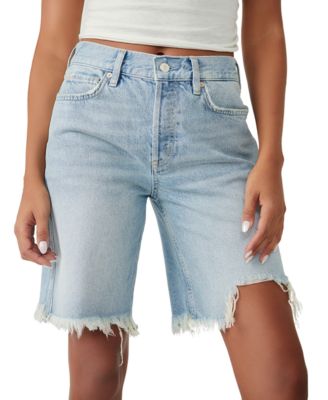 Free People - Women's Big Sur Coast Boyfriend Jean Shorts