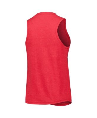 Women's Navy, Red St. Louis Cardinals Wordmark Meter Muscle Tank Top and Pants Sleep Set