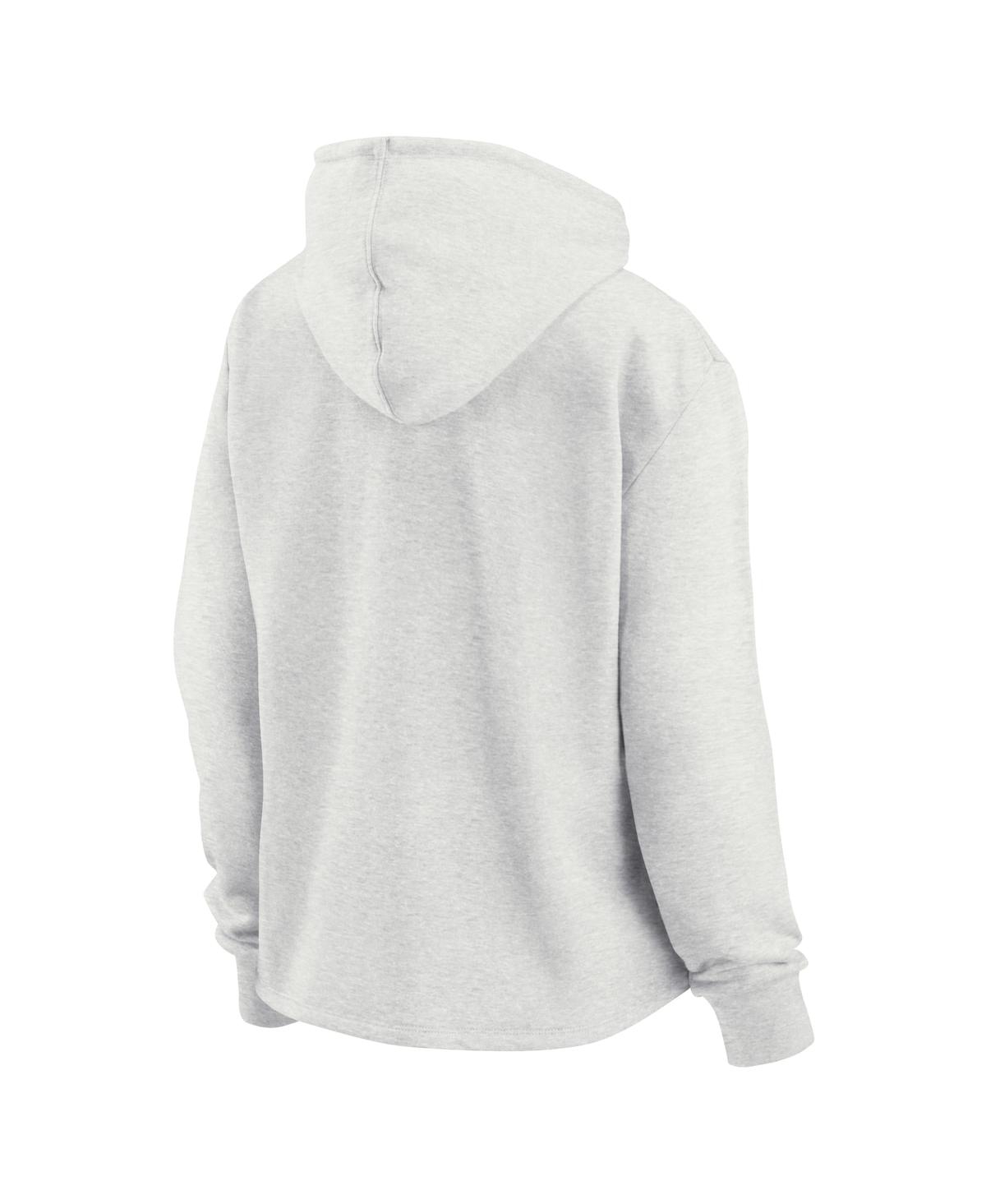 Fanatics Branded Oatmeal St. Louis Cardinals True Classics Legacy Quarter-zip Hoodie In Oatmeal
