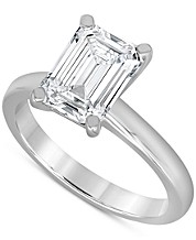 Badgley Mischka Lab-Grown Diamonds Shop Engagement Rings - Macy's