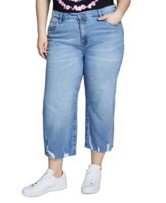 Macy's celebrity pink plus size jeans best sale