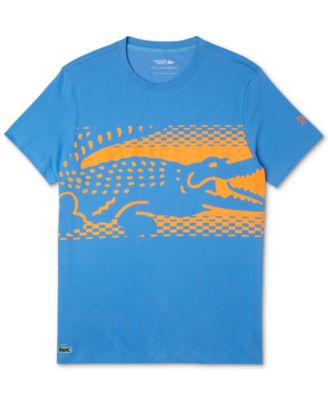Lacoste - Men's Regular-Fit Performance Tennis Graphic T-Shirt