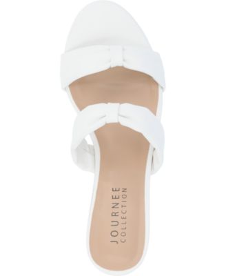 Women's Dyllan Double Strap Kitten Heel Dress Sandals