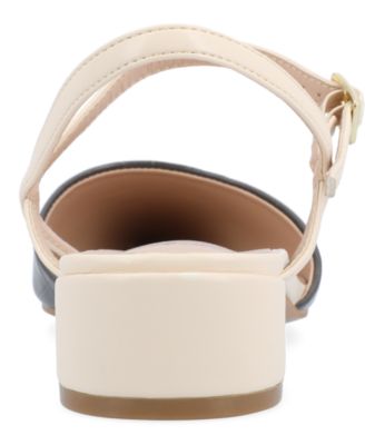 Women's Brynn Block Heel Pointed Toe Flats