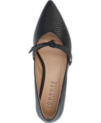 Women's Cait Bow Mary Jane Pointed Toe Flats