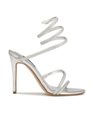 Women's Maskil Ankle Wrap Stiletto Dress Sandals