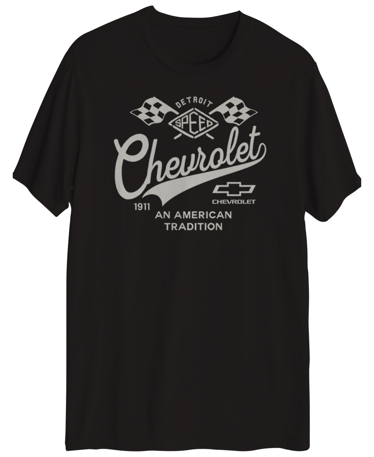 Men's Chevrolet Short Sleeve T-shirt - Black