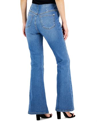 INC International Concepts Women's High Rise Crop Flare Pull-On Jean,  Created for Macy's - Macy's