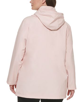 Calvin Klein Women's Plus Size Softshell Raincoat