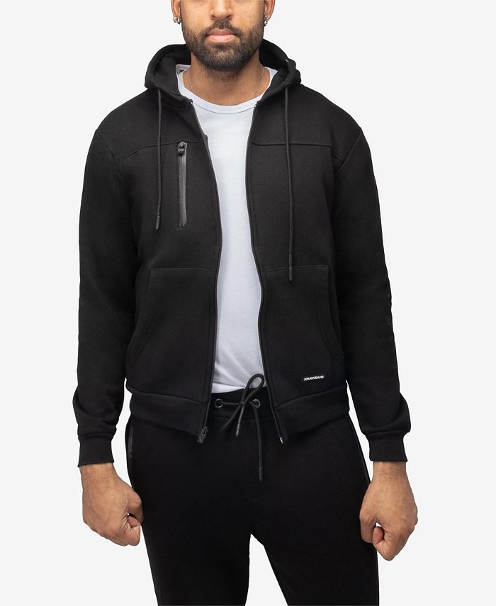 Zip up hoodie with chest pocket store