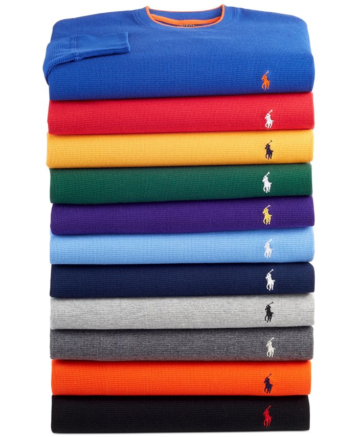 Polo Ralph Lauren - Men's Thermal Crew-Neck Shirt
