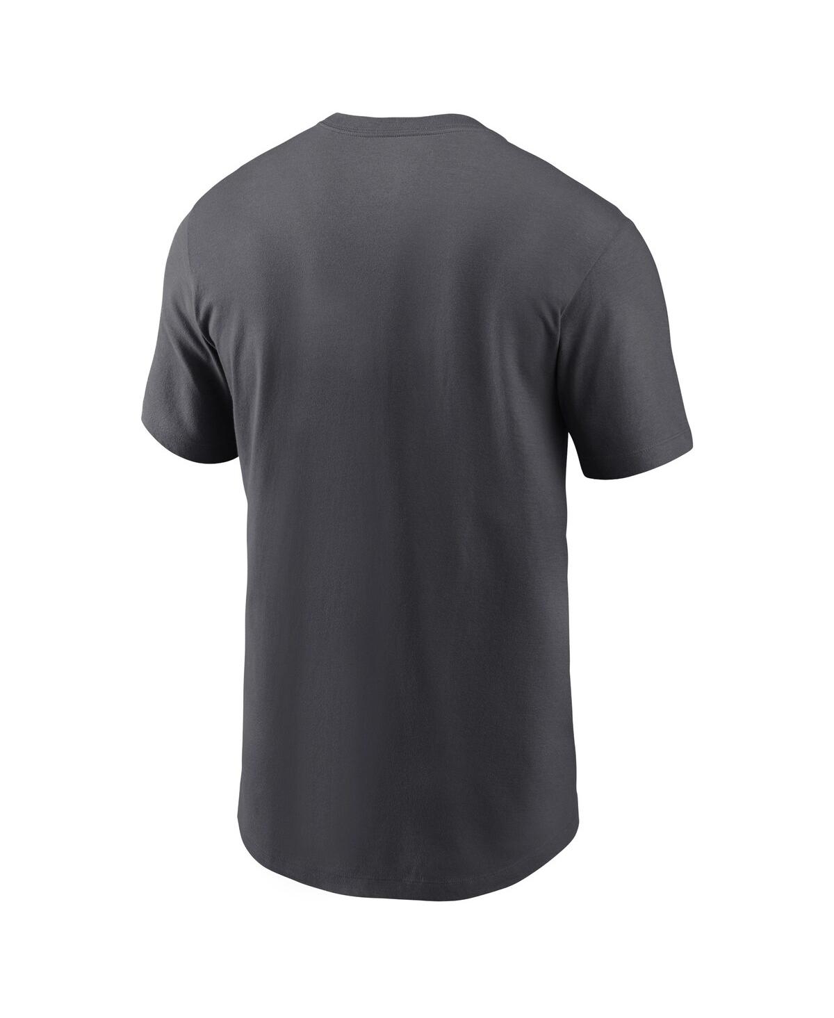 Men's NikeCincinnati Bengals 2022 Nfl Playoffs Iconic T-shirt - Anthracite