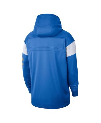 Men's Blue UCLA Bruins Jersey Performance Pullover Hoodie