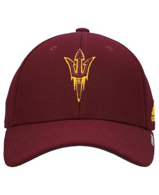 Men's Maroon Arizona State Sun Devils 2021 Sideline Coaches AEROREADY Flex Hat
