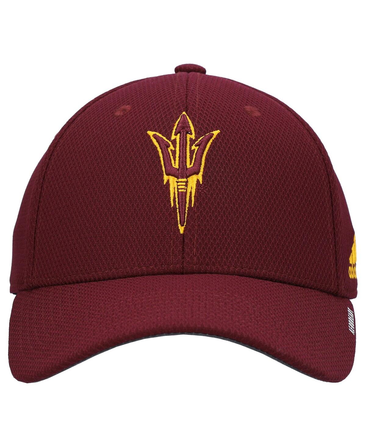 Shop Adidas Originals Men's Adidas Maroon Arizona State Sun Devils 2021 Sideline Coaches Aeroready Flex Hat