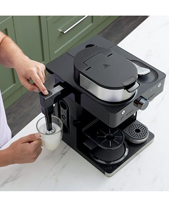 Ninja CFN601 Espresso & Coffee Barista System, Single-Serve Coffee &  Nespresso Capsule Compatible - Macy's