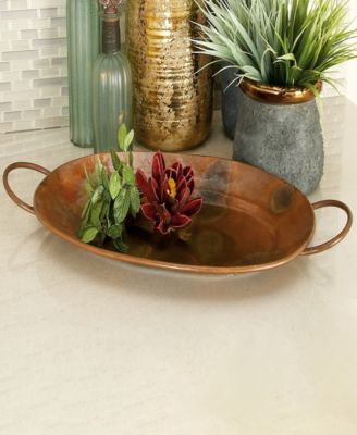 Metal Tray, Set of 3, 27" W, 3"H