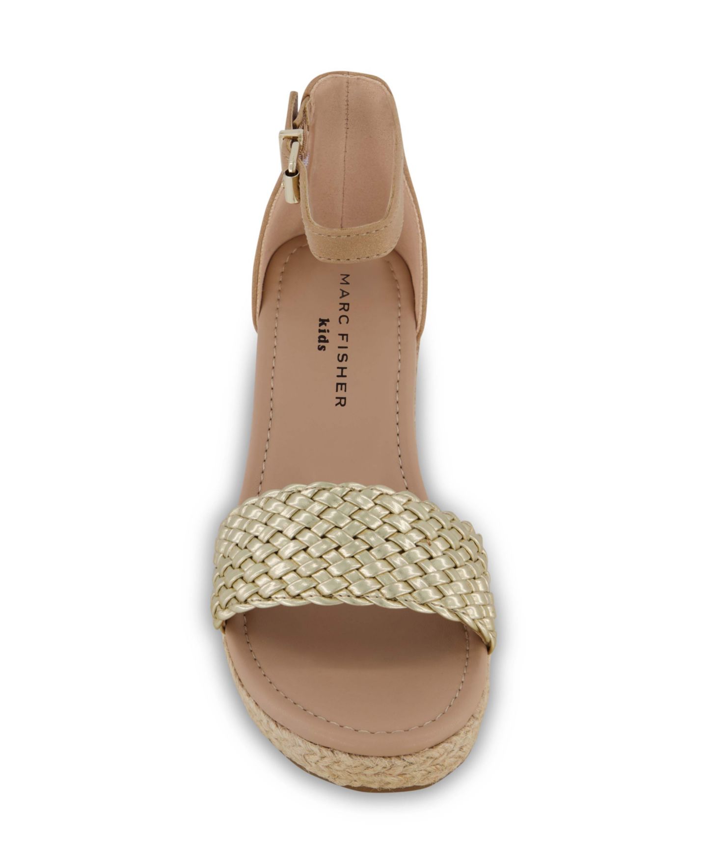 Сандалии Marc Fisher Open Toe Wedge Sandals для девочек, цвет: Рыжевато-коричневый — фото 6