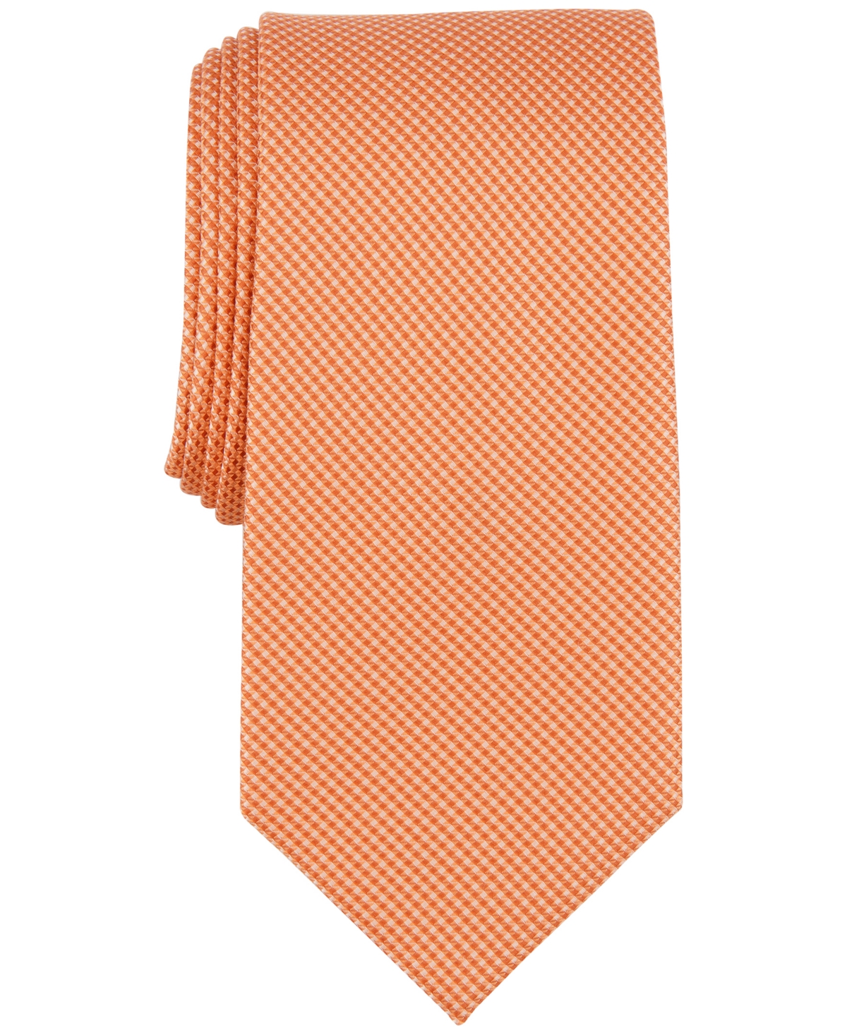 Michael Kors Men's Sorrento Solid Tie In Orange