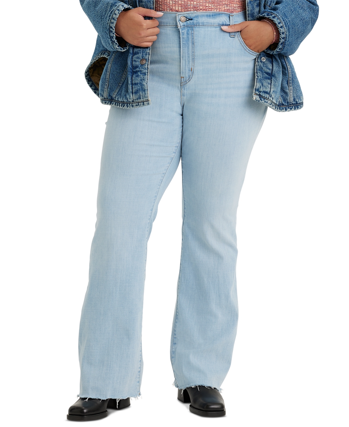 Levi's Plus Size 726 High-rise Flare-leg Jeans In Prime Location