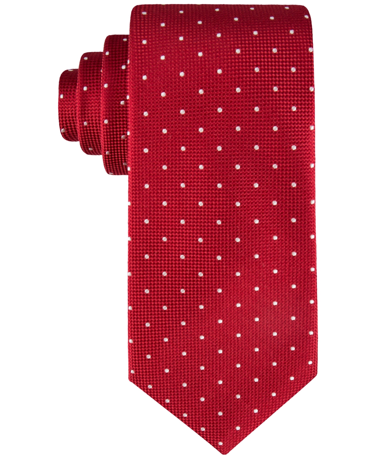 Tommy Hilfiger Men's Metcalf Dot Tie In Red