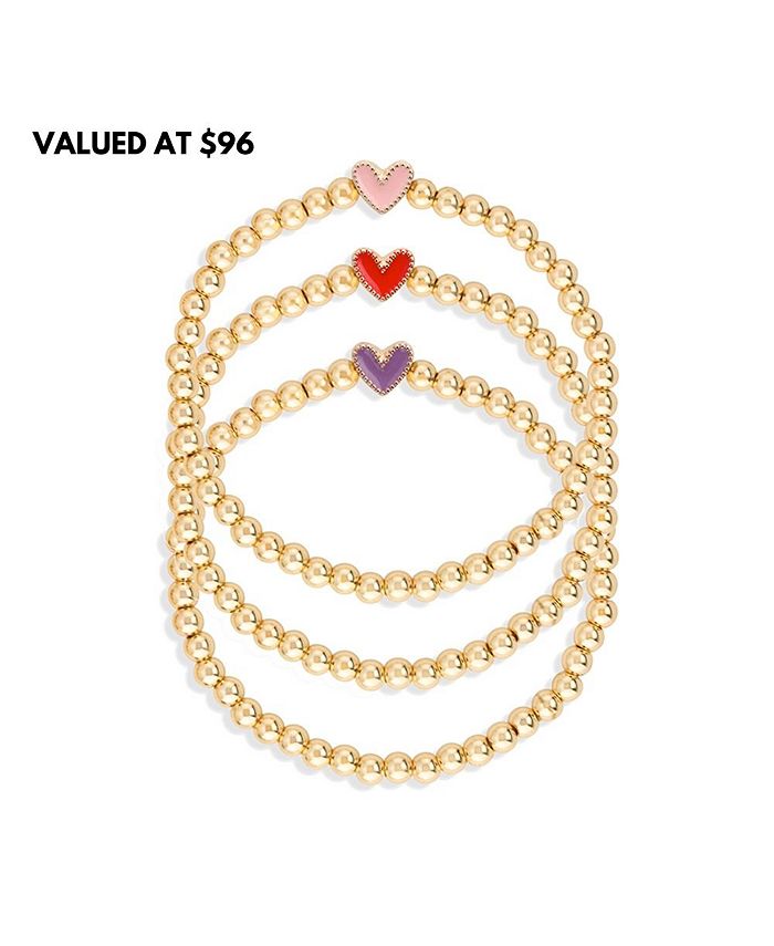 Luca Danni Heart Stretch Bracelet Set Macy s