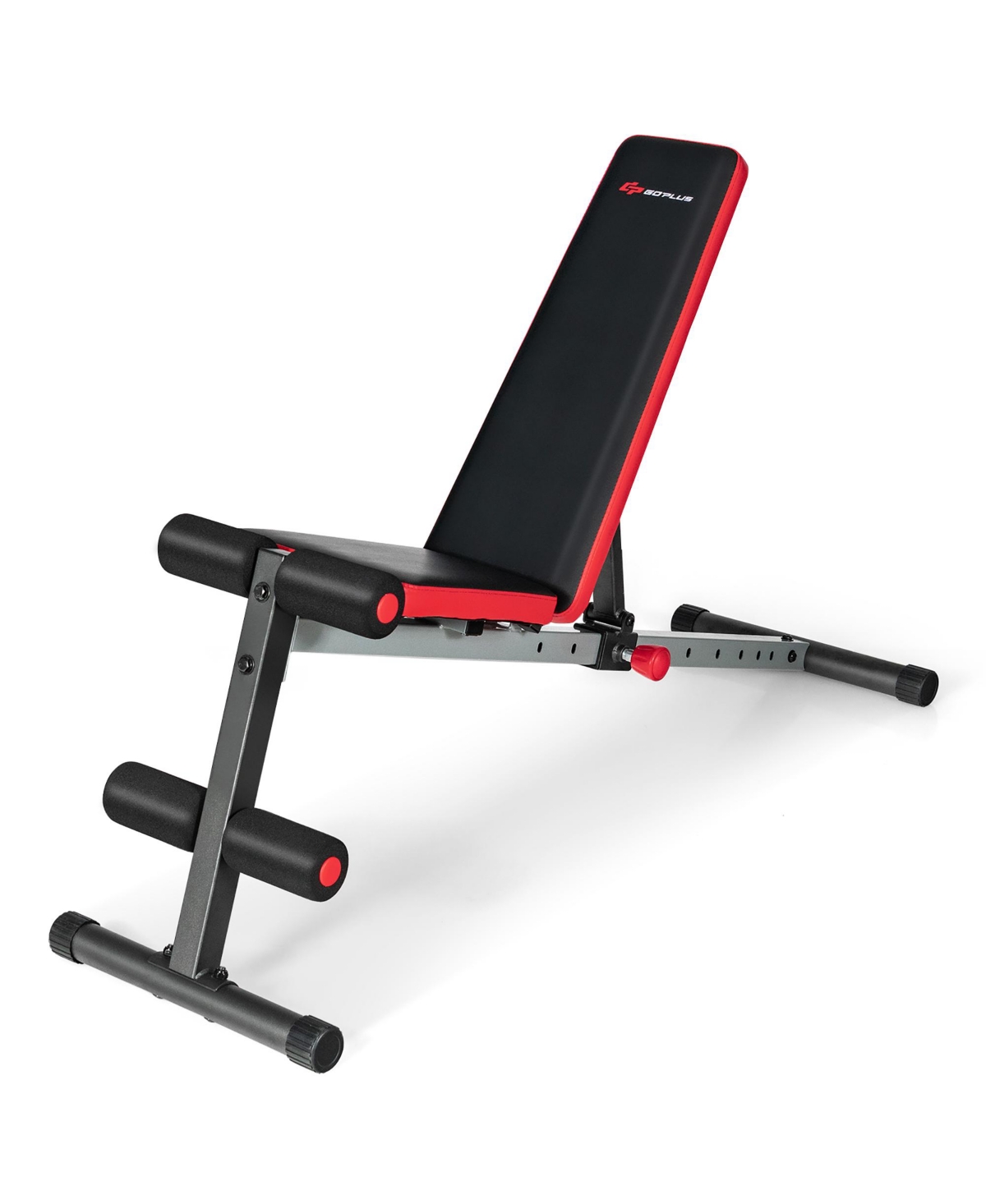 Multi-function Weight Bench W/Adjustable Backrest Home Gym - Black